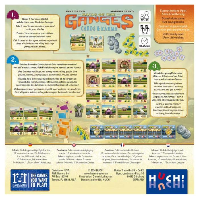 Rajas of the Ganges: Cards & Karma (ONLINE ORDER ONLY)