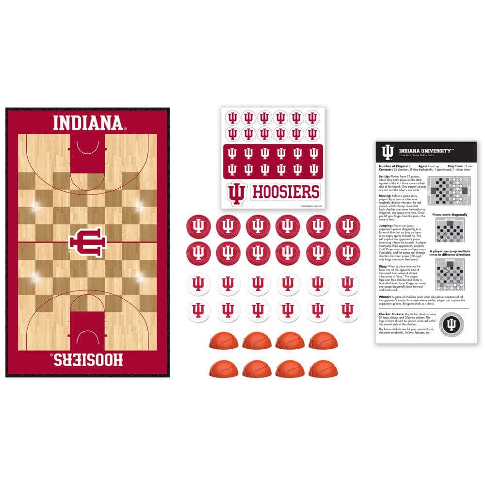 Indiana Hoosiers Checkers Board Game (ONLINE ORDER ONLY)