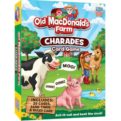 Old MacDonald's Farm Charades Card Game (ONLINE ORDER ONLY)