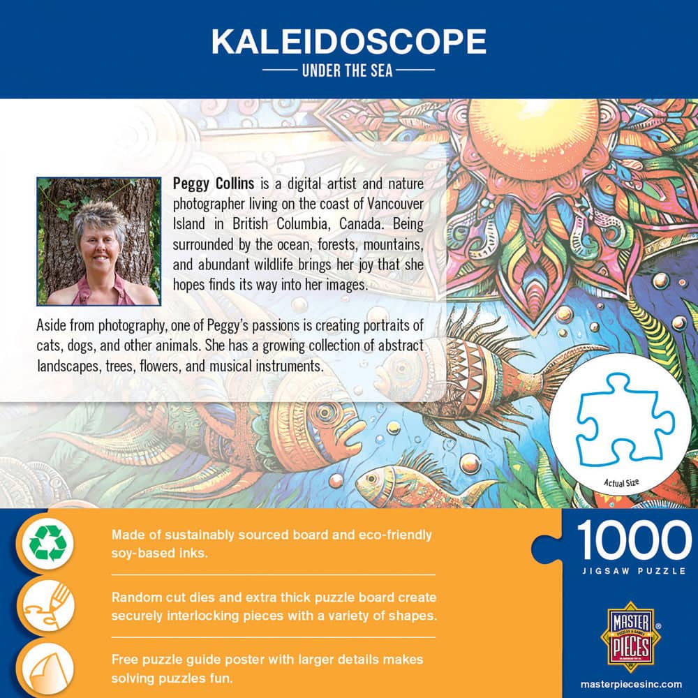 Kaleidoscope - Under The Sea 1000 Piece Jigsaw Puzzle