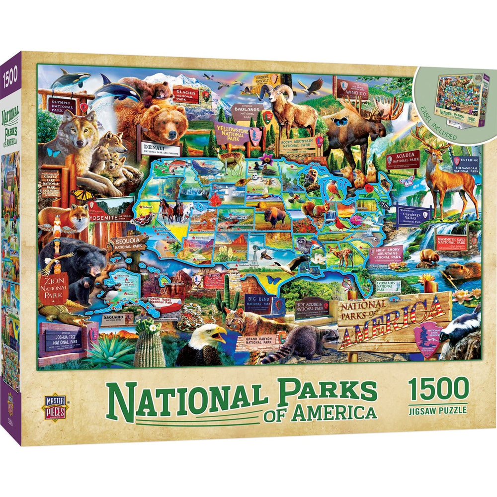 Signature - USA National Parks 1500 Piece Jigsaw Puzzle (ONLINE ORDER ONLY)