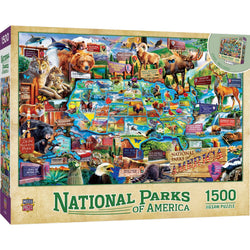 Signature - USA National Parks 1500 Piece Jigsaw Puzzle (ONLINE ORDER ONLY)