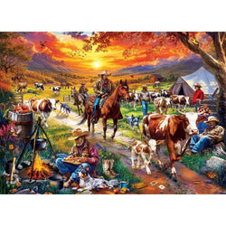 Yellowstone Ranch - Highland Camp 1000 Piece Jigsaw Puzzle
