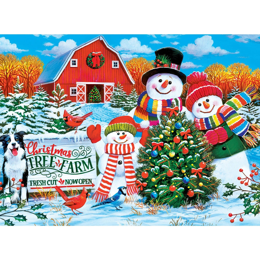 Holiday Glitter - On the Tree Farm 100 Piece Jigsaw Puzzle (ONLINE ORDER ONLY)
