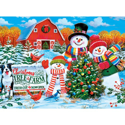 Holiday Glitter - On the Tree Farm 100 Piece Jigsaw Puzzle (ONLINE ORDER ONLY)