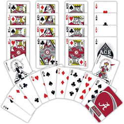 Alabama Crimson Tide Playing Cards - 54 Card Deck (ONLINE ORDER ONLY)