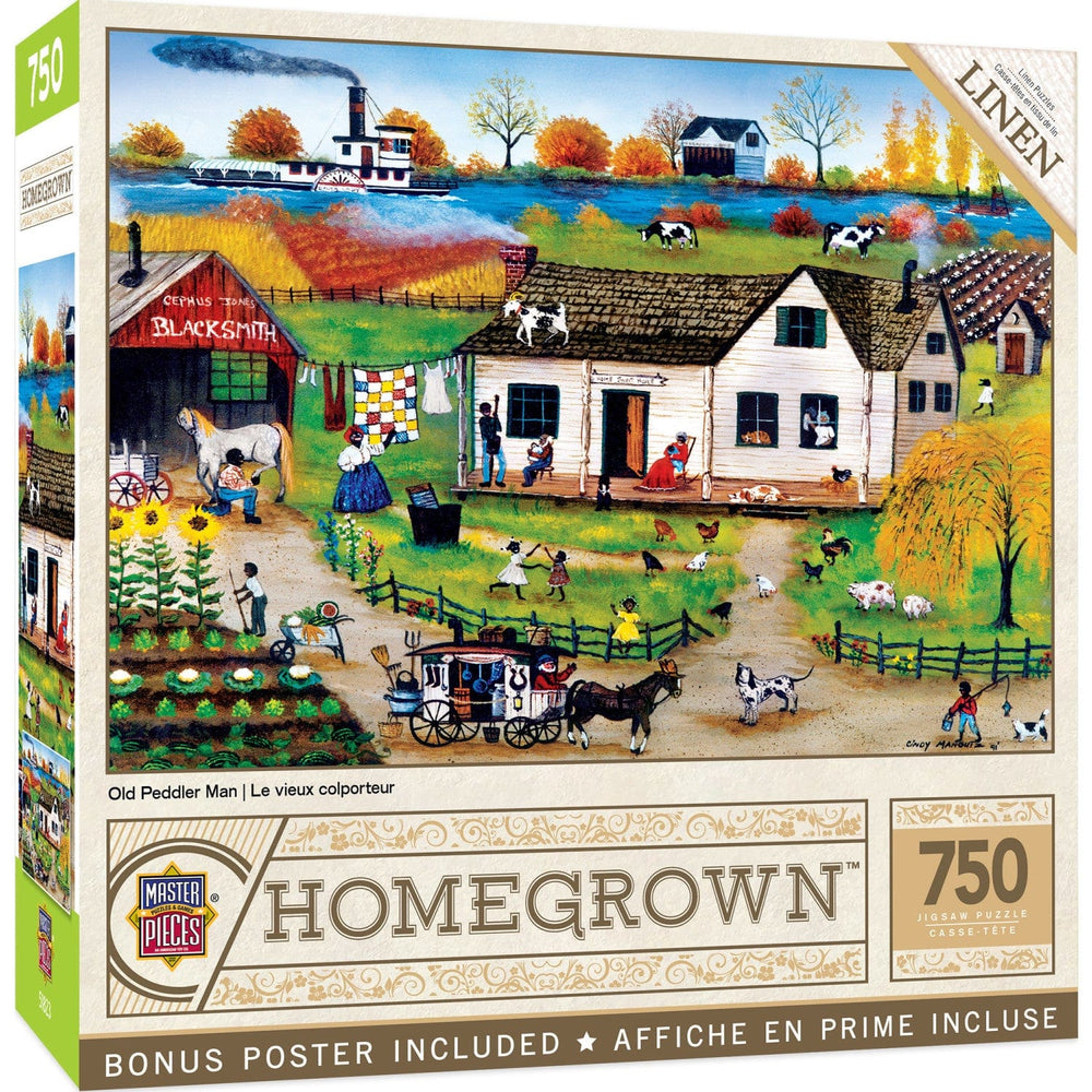 Homegrown - Old Peddler Man 750 Piece Jigsaw Puzzle (ONLINE ORDER ONLY)