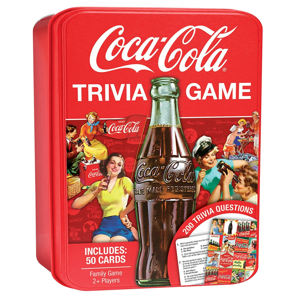 Coca-Cola Trivia Game with Collectible Tin (ONLINE ORDER ONLY)