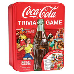 Coca-Cola Trivia Game with Collectible Tin (ONLINE ORDER ONLY)