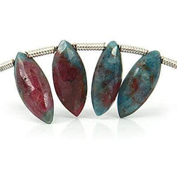 Ruby In Zoisite Faceted Marquise (ONLINE ORDER ONLY)