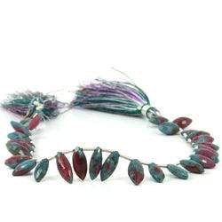 Ruby In Zoisite Faceted Marquise (ONLINE ORDER ONLY)