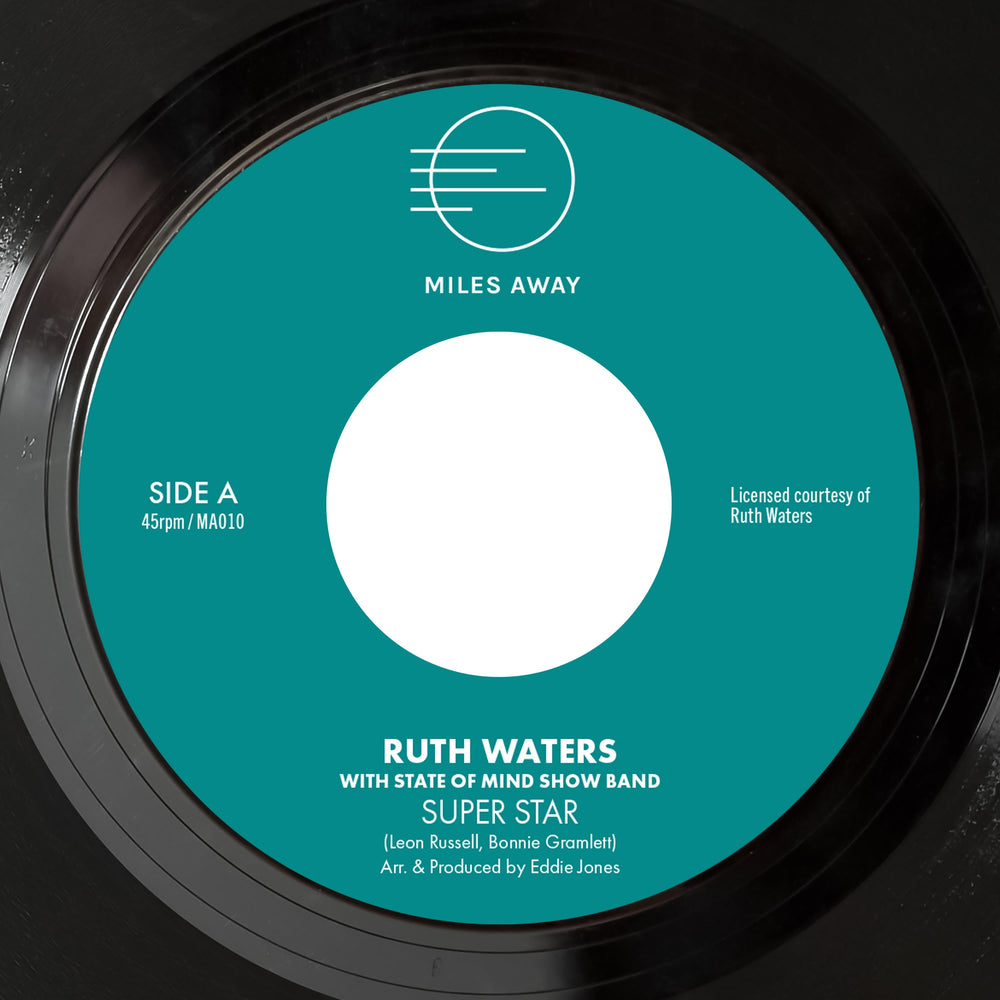 Ruth Waters & The State Of Mind Show Band - Superstar Pt. 1 / Superstar Pt. 2 [Vinyl] (ONLINE ORDER ONLY)