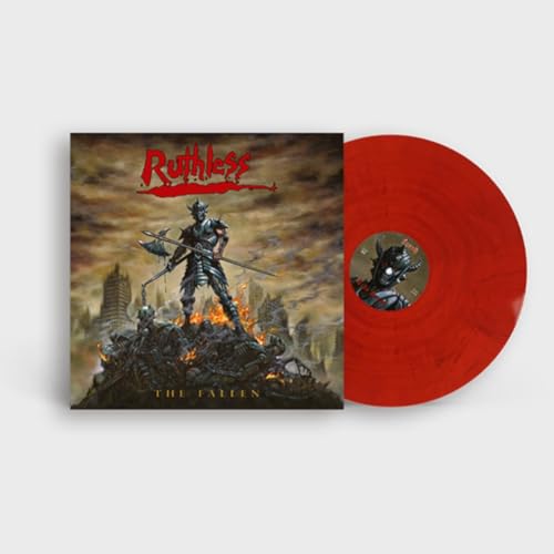 Ruthless - The Fallen (Red Transparent/Blue Marbled) [Vinyl]