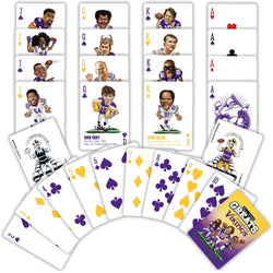 Minnesota Vikings All-Time Greats Playing Cards - 54 Card Deck (ONLINE ORDER ONLY)