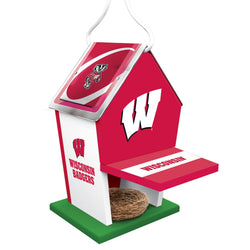 Wisconsin Badgers Birdhouse (ONLINE ORDER ONLY)