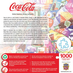 Coca-Cola - Bottled Happiness 1000 Piece Jigsaw Puzzle