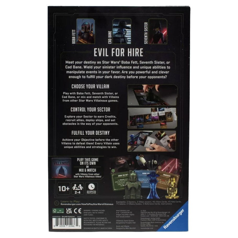 Star Wars Villainous: Scum & Villainy (ONLINE ORDER ONLY)
