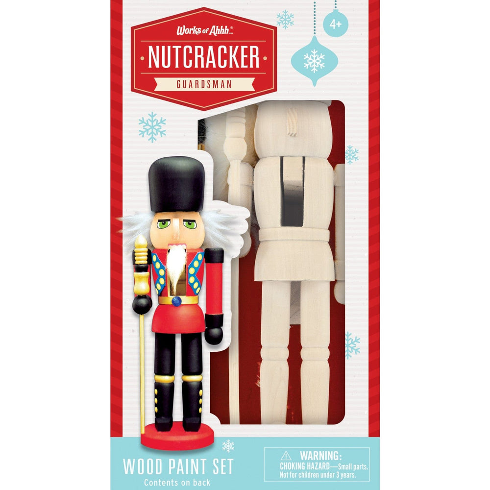 Holiday Craft Kit - Nutcracker Guard Wood Craft & Paint Kit (ONLINE ORDER ONLY)