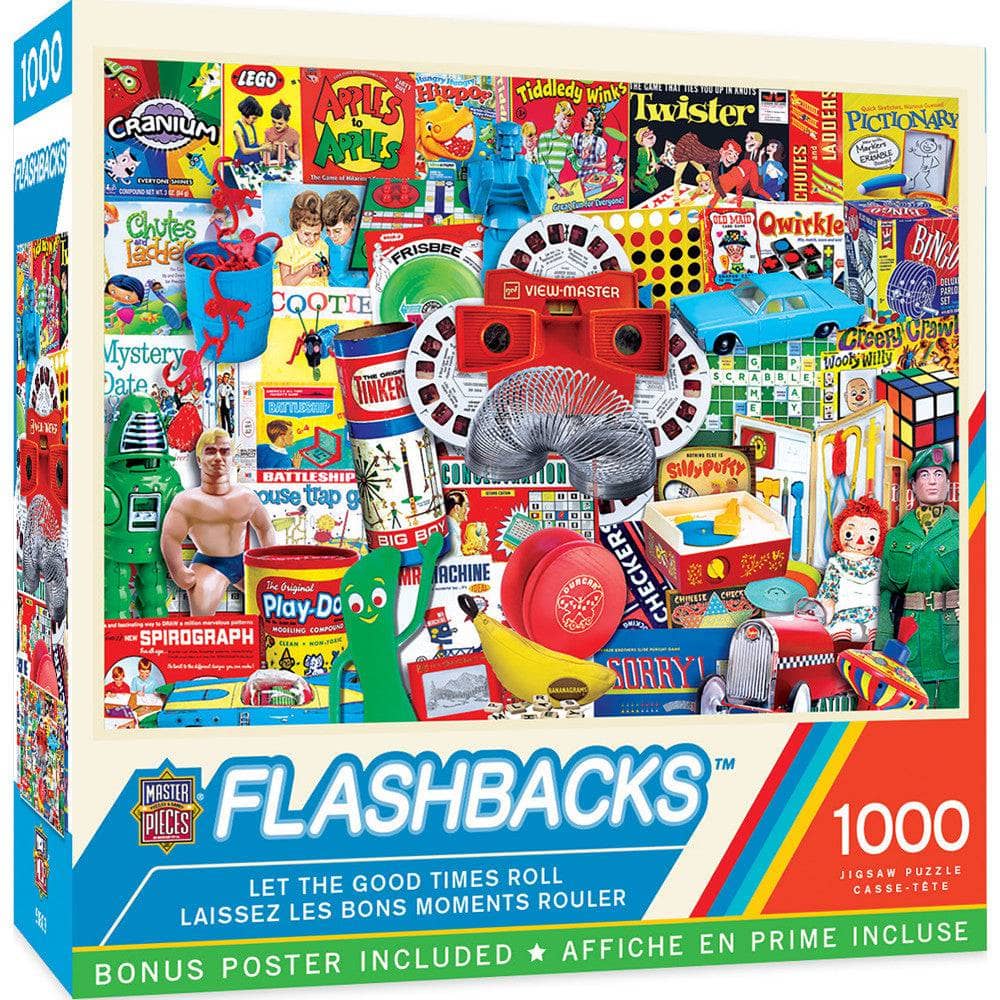 Flashbacks - Let the Good Times Roll 1000 Piece Jigsaw Puzzle (ONLINE ORDER ONLY)