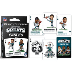 Philadelphia Eagles All-Time Greats Playing Cards - 54 Card Deck (ONLINE ORDER ONLY)