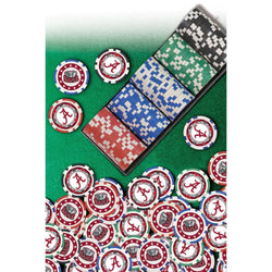 Alabama Crimson Tide 100 Piece Poker Chips (ONLINE ORDER ONLY)