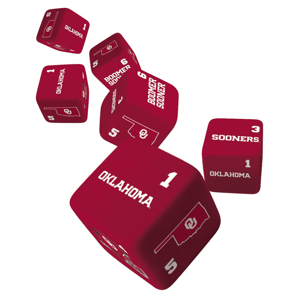 Oklahoma Sooners Dice Set - 19mm