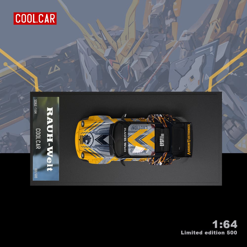 Cool Car Porsche RWB 964 BANSHEE MECHA Livery Figure Version 1:64 (ONLINE ORDER ONLY)