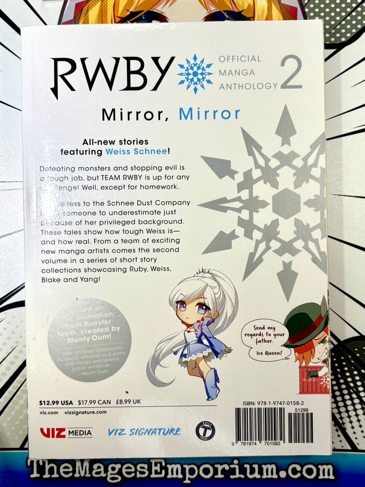 RWBY Official Manga Anthology Vol 2 Mirror, Mirror (Online Order Only)