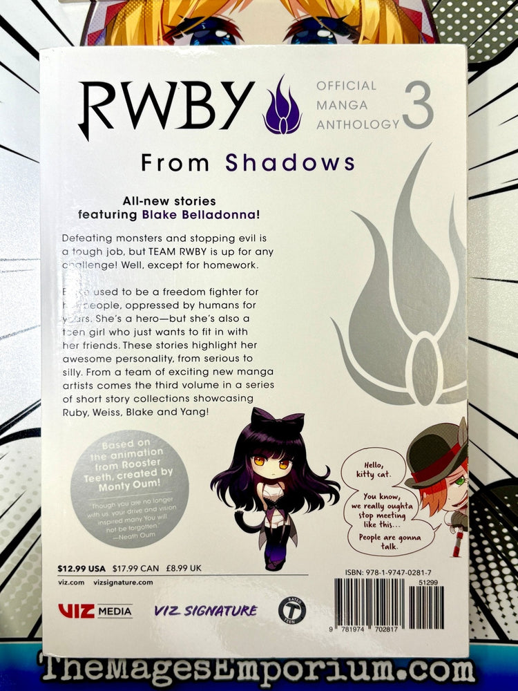 RWBY Official Manga Anthology Vol 3 From Shadows (Online Order Only)
