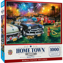 Hometown Heroes - Safety First 1000 Piece Jigsaw Puzzle (ONLINE ORDER ONLY)