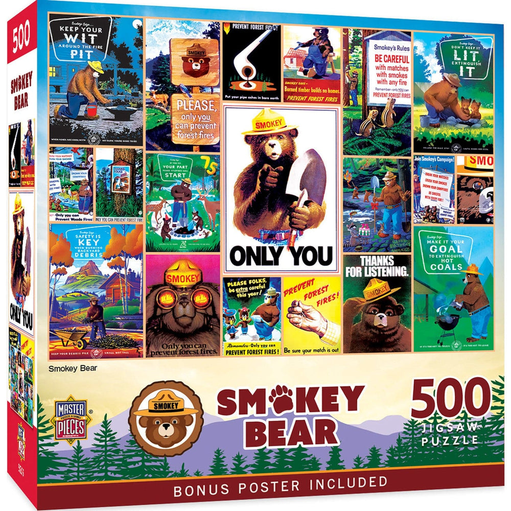 Smokey Bear National Parks 500 Piece Jigsaw Puzzle (ONLINE ORDER ONLY)