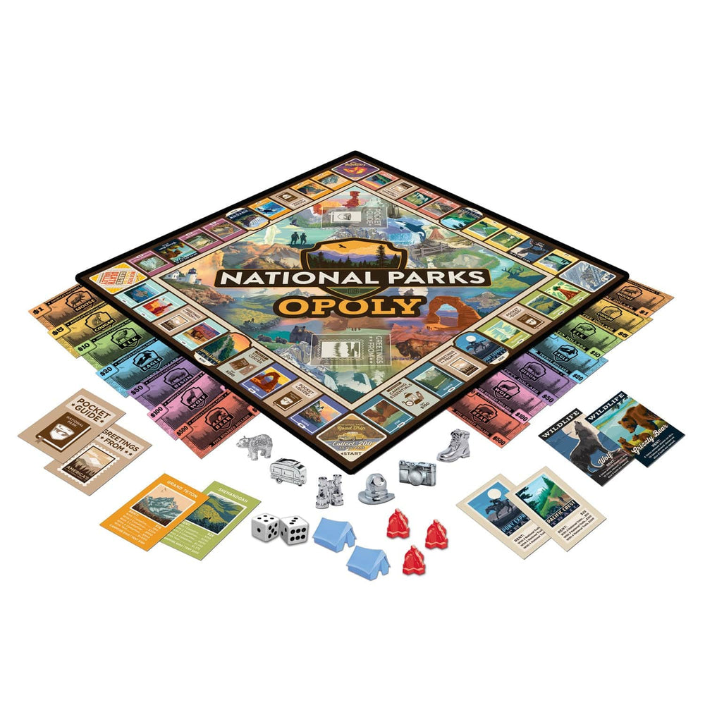 National Parks Opoly Board Game