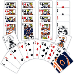 Chicago Bears Playing Cards - 54 Card Deck (ONLINE ORDER ONLY)