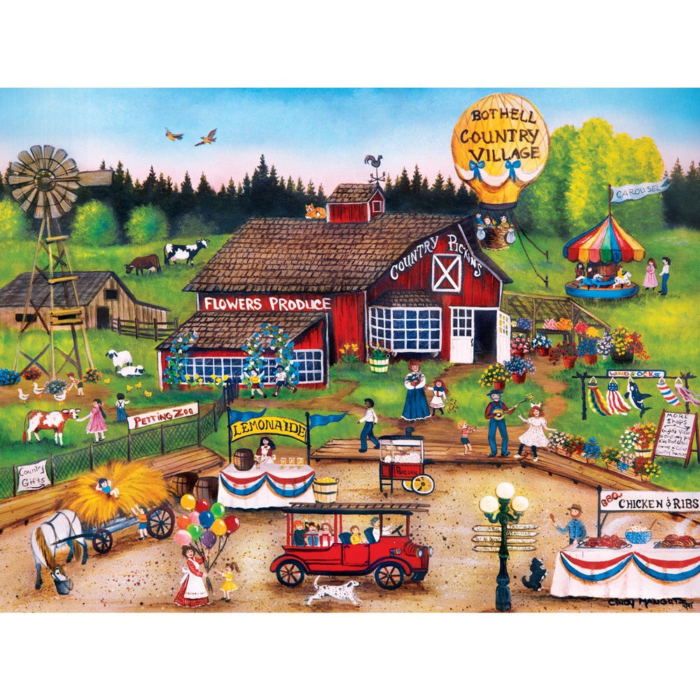 Homegrown - Country Pickin's 750 Piece Jigsaw Puzzle (ONLINE ORDER ONLY)