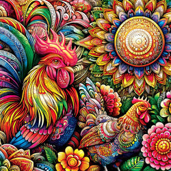 Kaleidoscope - Sunrise Serenade 300 Piece EZ Grip Jigsaw Puzzle (ONLINE ORDER ONLY)