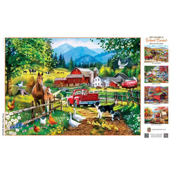 Art Gallery - White Dove Farm 1000 Piece Jigsaw Puzzle (ONLINE ORDER ONLY)