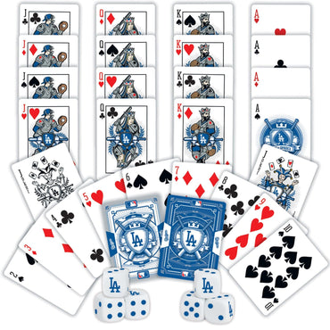 Los Angeles Dodgers - 2-Pack Playing Cards & Dice Set (ONLINE ORDER ONLY)