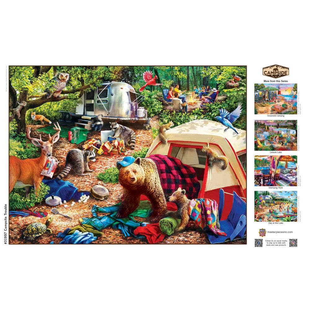 Campside - Campsite Trouble 300 Piece EZ Grip Jigsaw Puzzle (ONLINE ORDER ONLY)