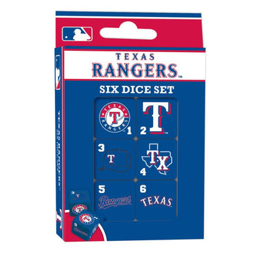 Texas Rangers Dice Set - 19mm (ONLINE ORDER ONLY)