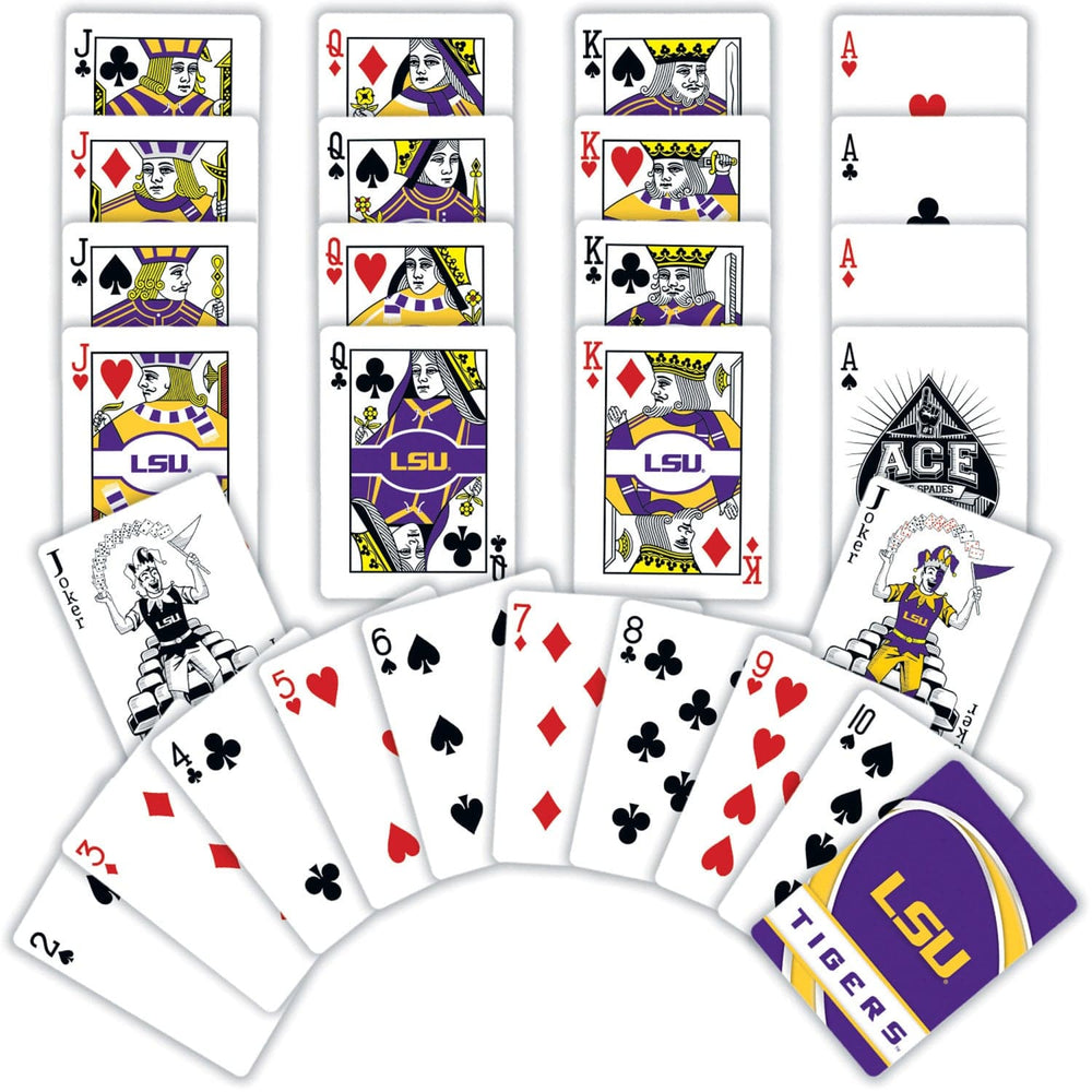 LSU Tigers Playing Cards - 54 Card Deck (ONLINE ORDER ONLY)