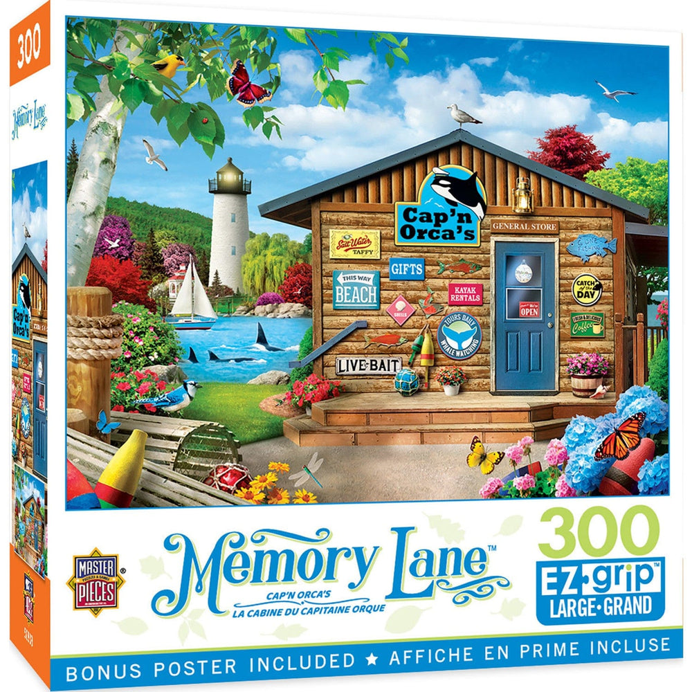 Memory Lane - Cap'n Orca's 300 Piece EZ Grip Jigsaw Puzzle (ONLINE ORDER ONLY)