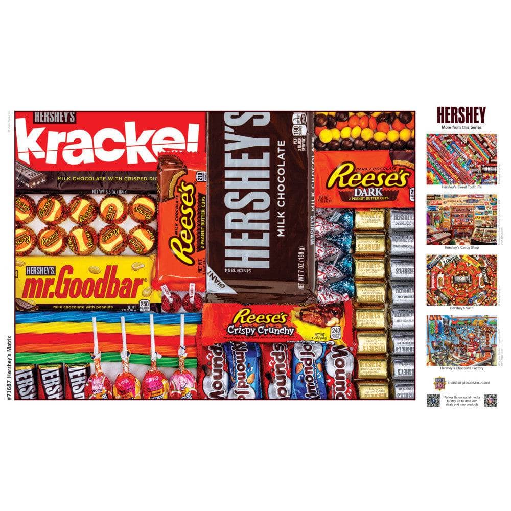 Hershey's Matrix - 1000 Piece Jigsaw Puzzle (ONLINE ORDER ONLY)