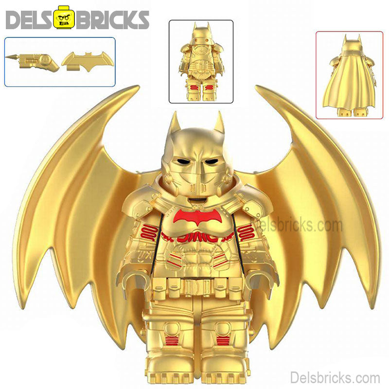 Batman XE Bat suit (extreme Environment) Lego Minifigures custom Toys Gold (ONLINE ORDER ONLY)