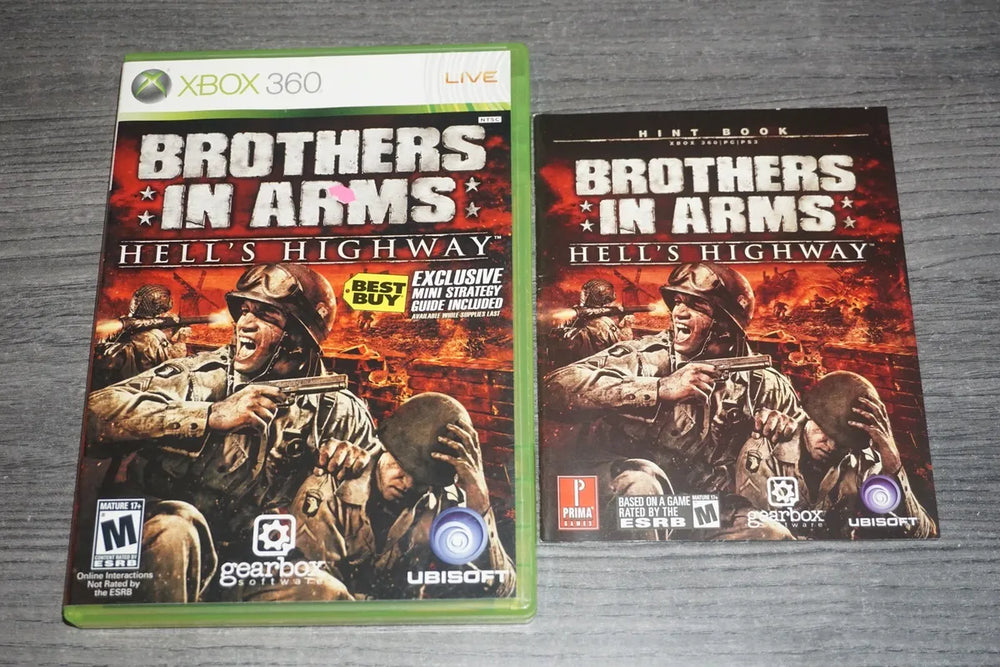 Brothers In Arms: Hell's Highway with Best Buy Mini Strategy Guide (Xbox 360) (ONLINE ORDER ONLY)