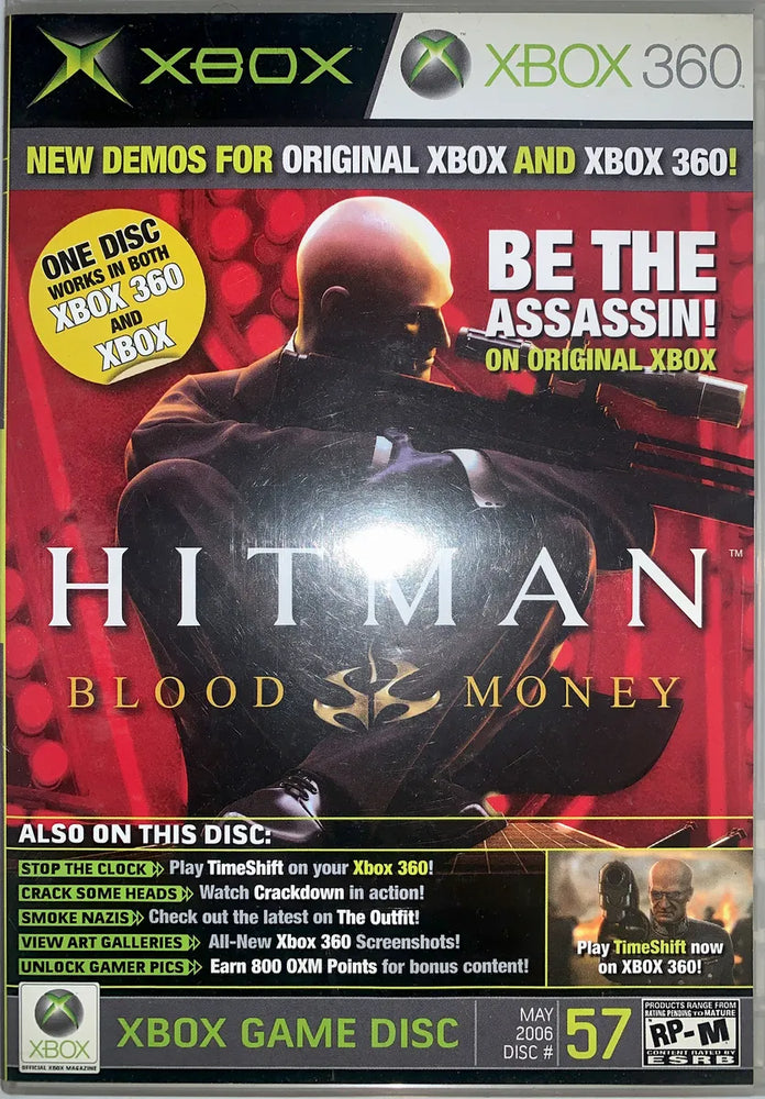 Official Xbox Magazine Demo Disc #57: Hitman Blood Money (Xbox 360) (ONLINE ORDER ONLY)
