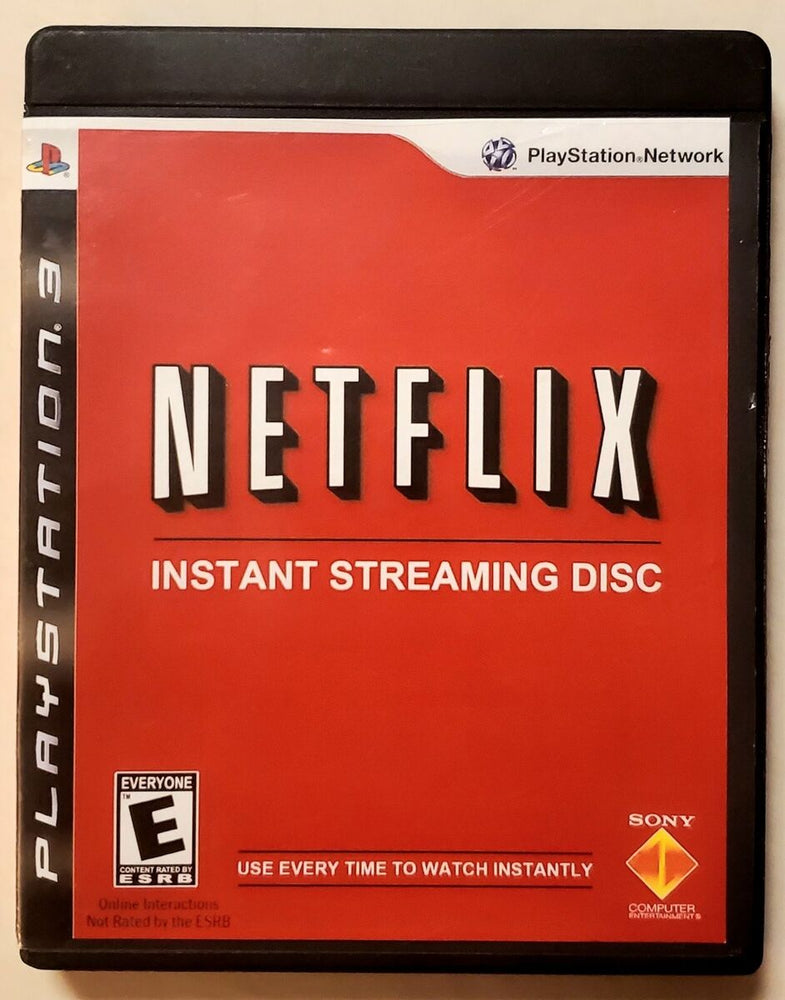 Netflix Instant Streaming Disc (PlayStation 3) (Online Only)