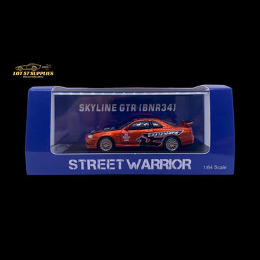 Street Weapon Nissan (R34) GT-R NFS UNDERGROUND 1:64 (ONLINE ORDER ONLY)
