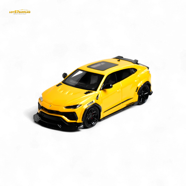 Flame Lamborghini Urus LBWK Giallo Auge Yellow Resin 1:64 (ONLINE ORDER ONLY)