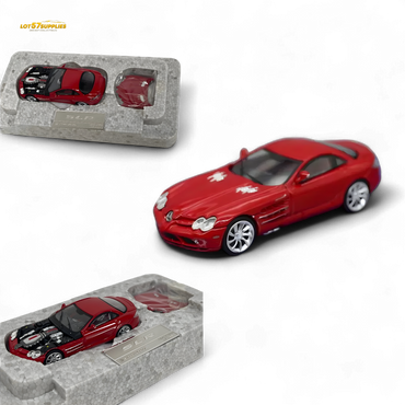 Street Weapon Mercedes Benz McLaren SLR in Red With Detachable Hood 1:64 (ONLINE ORDER ONLY)