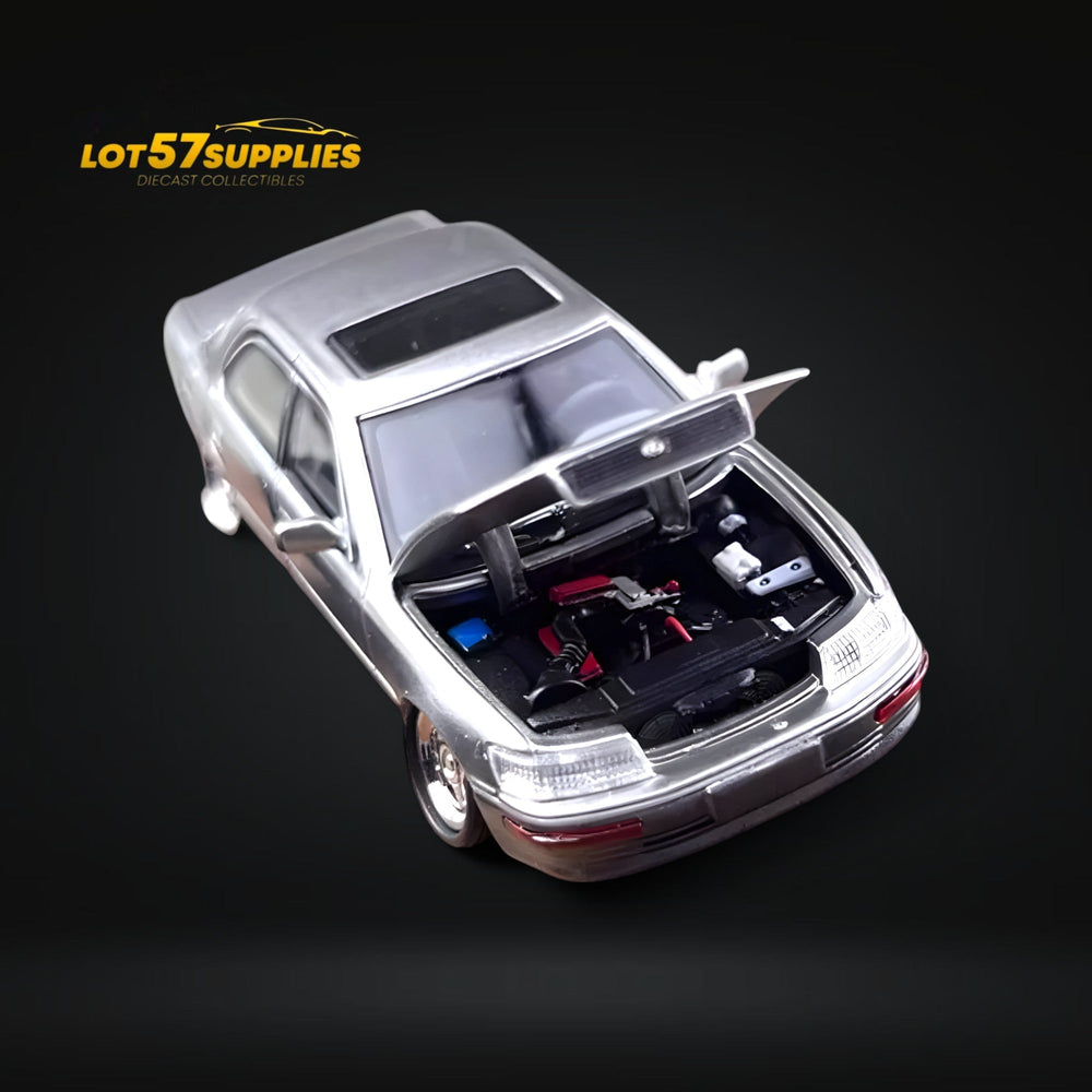 Fine works64 Lexus LS400 - Silver/Gray Double Stanced 1:64 (ONLINE ORDER ONLY)